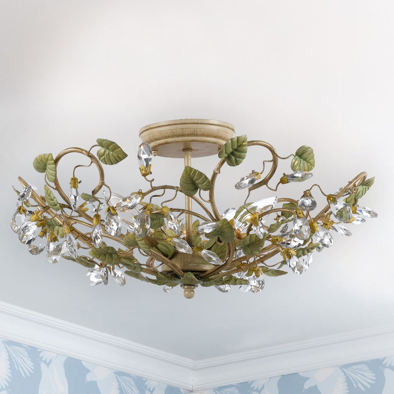Semi-Flush Mts.-Crystorama-4840