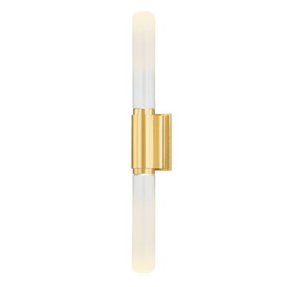 Hudson Valley Colrain 2-Light Wall Sconce Aged Brass