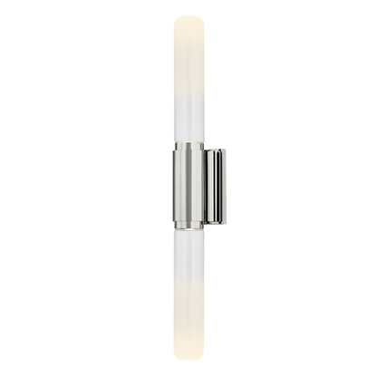 Hudson Valley Colrain 2-Light Wall Sconce Polished Nickel