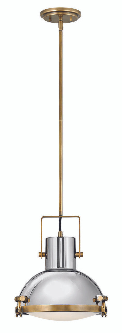 Hinkley Nautique Down Pendant Brass, Steel, Heritage Brass