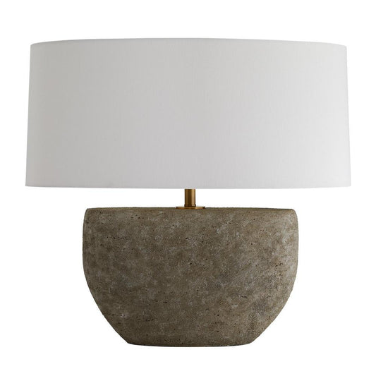 Arteriors Home Odessa Table Lamp Fossil, Antique Brass