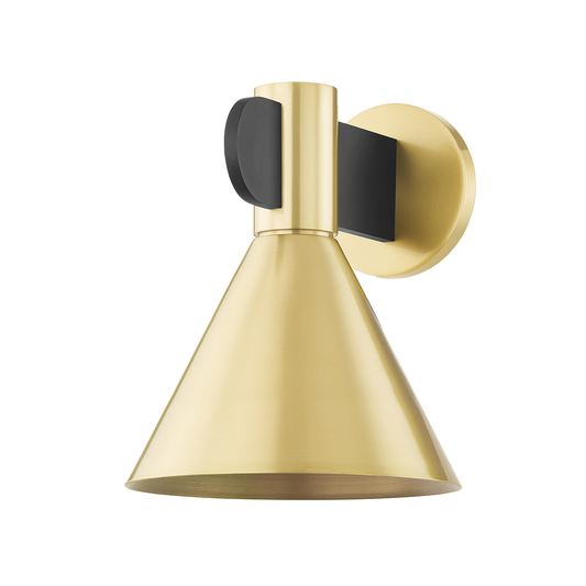 Hudson Valley Cranston Wall Sconce Aged Brass