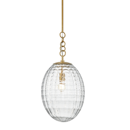 Hudson Valley Venice Pendant Antique Brass