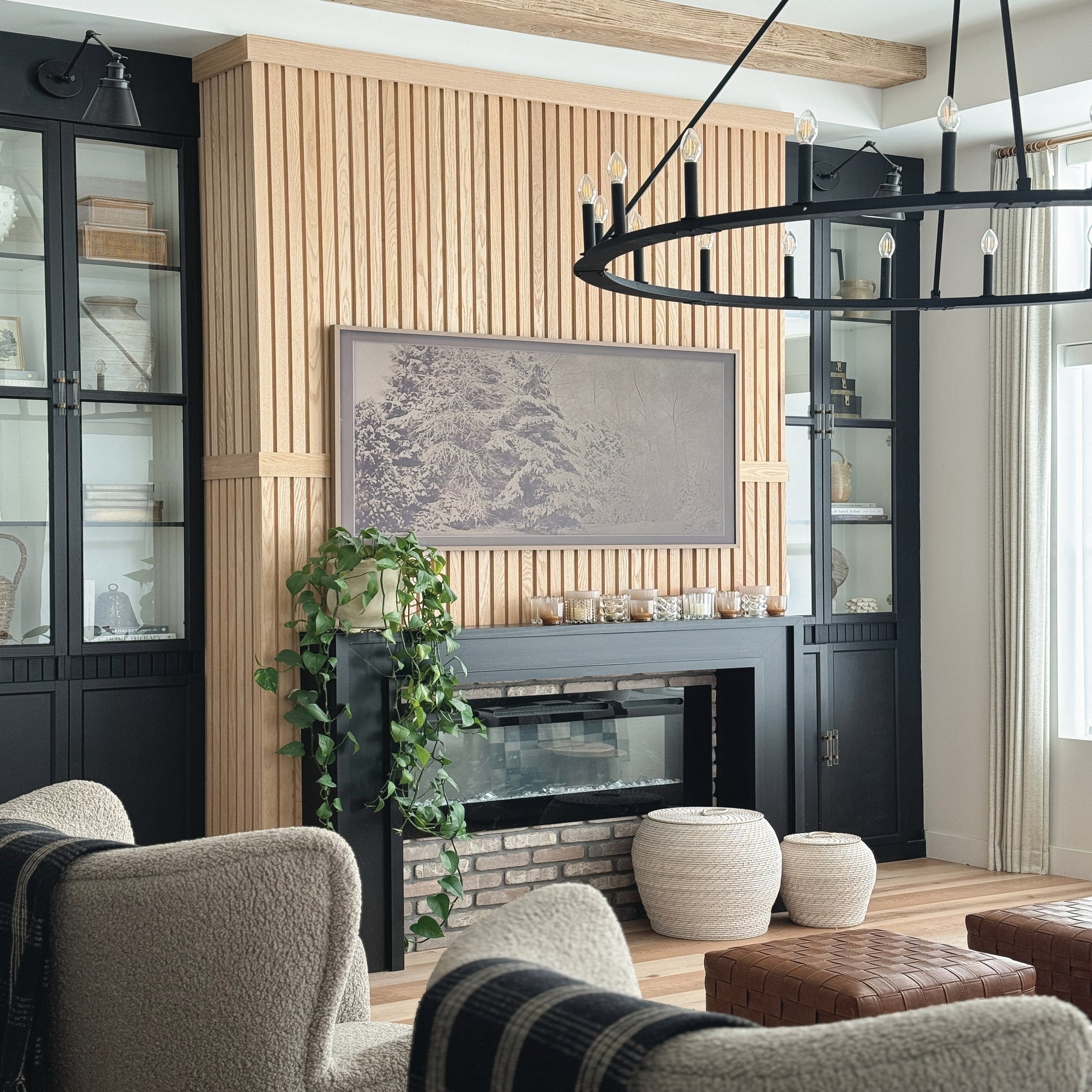 Capital Pearson 20-Light Chandelier in Black Iron