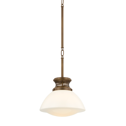 Hudson Valley Bruceville 12.25" Pendant Historic Bronze