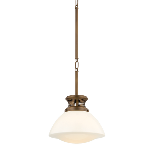 Hudson Valley Bruceville 12.25" Pendant Historic Bronze