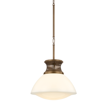 Hudson Valley Bruceville 16" Pendant Historic Bronze