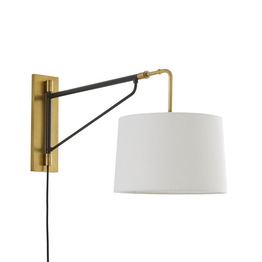 Arteriors Home Anthony Wall Sconce Bronze, Antique Brass