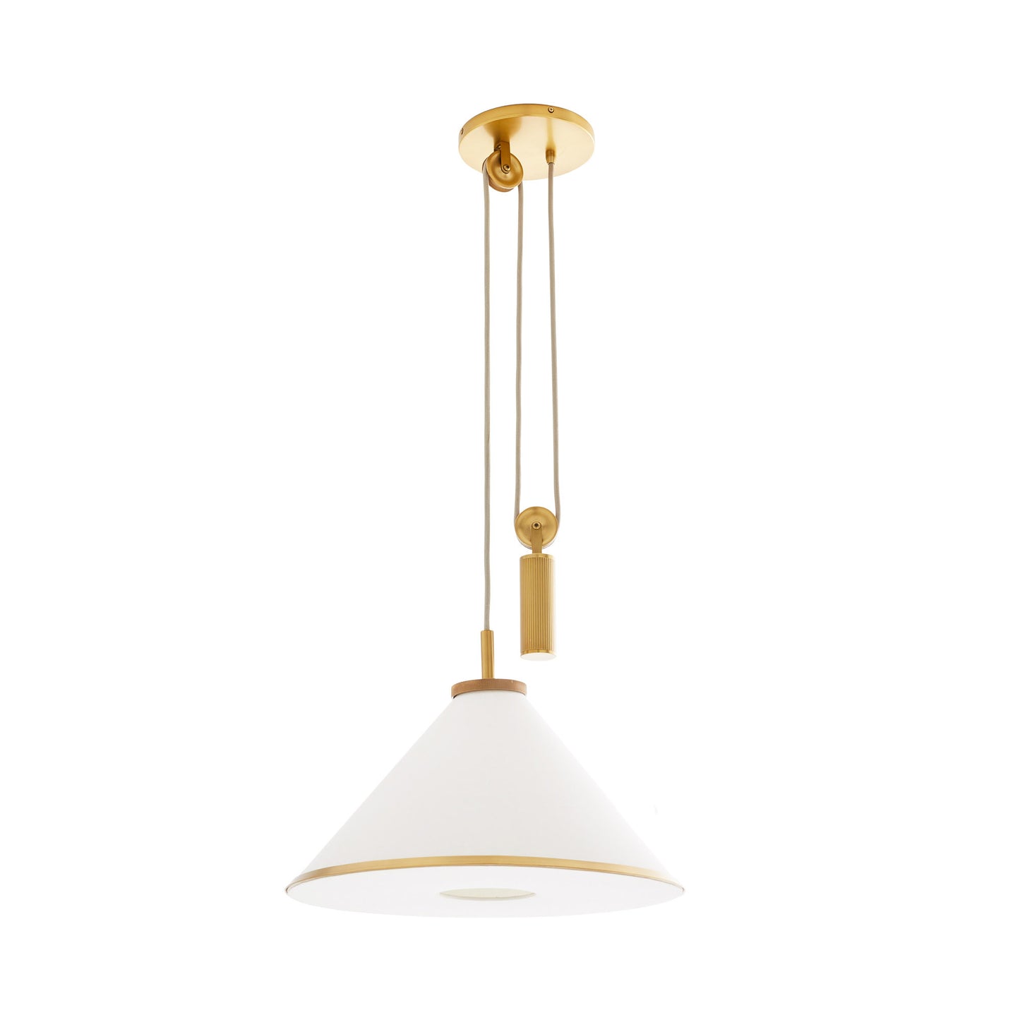 Arteriors Home Norfolk Pendant White