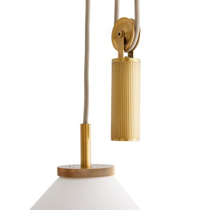 Arteriors Home Norfolk Pendant White