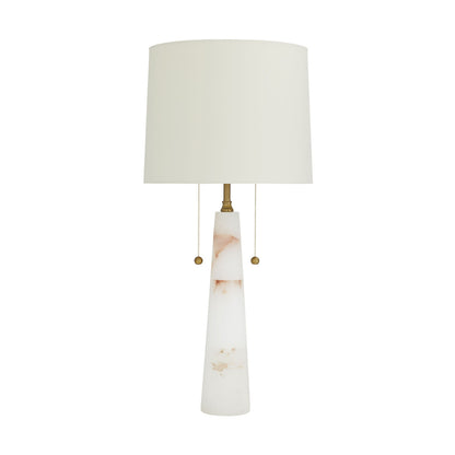 Arteriors Home Sidney Table Lamp White, Antique Brass, Putty