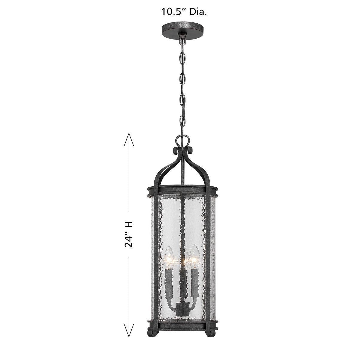 Savoy House Preston 3-Light Outdoor Hanging Lantern - alternate view
