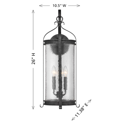 Savoy House Preston 3-Light Outdoor Wall Lantern - alternate view