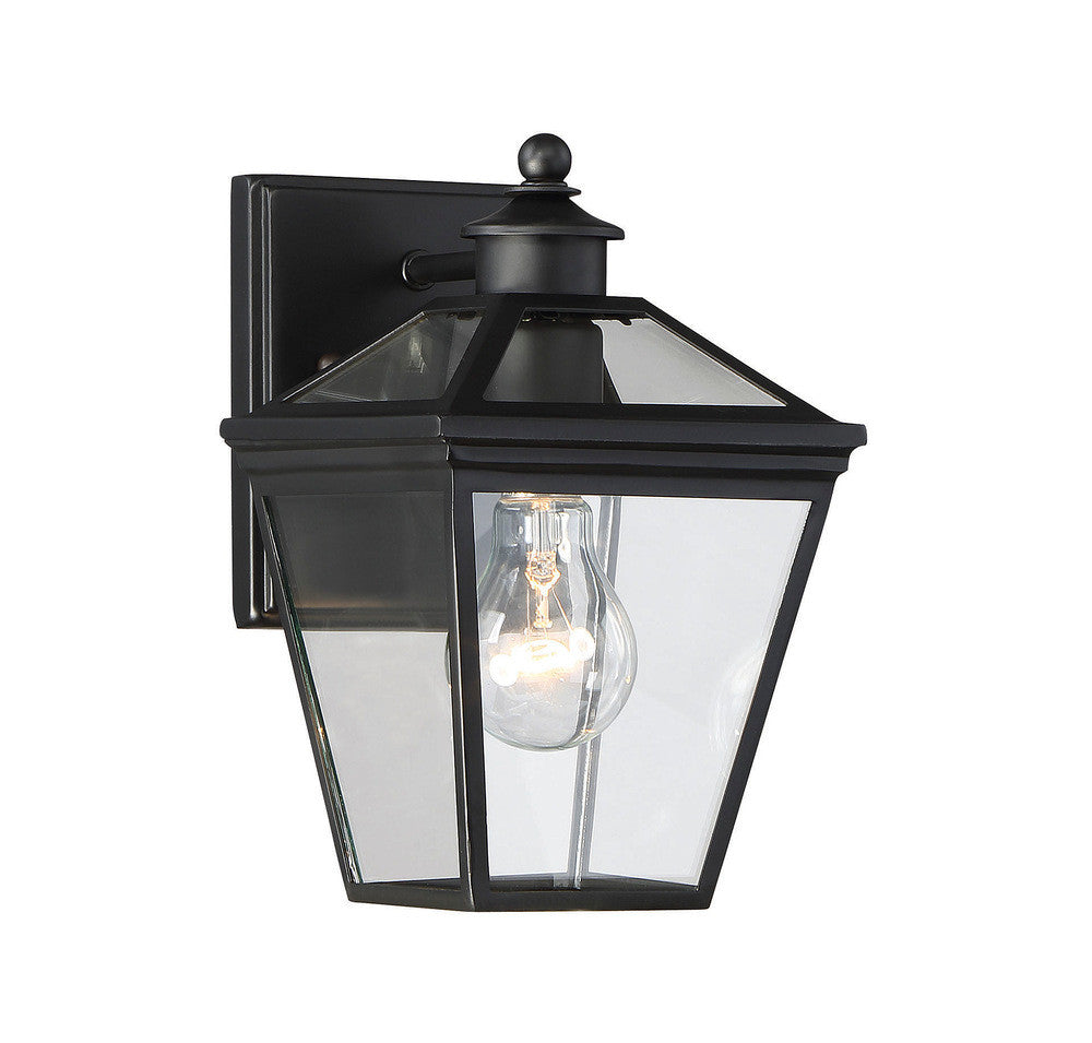 Savoy House Ellijay 1-Light Outdoor Wall Lantern Black