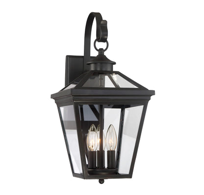Ellijay 3-Light Outdoor Wall Lantern - English Bronze