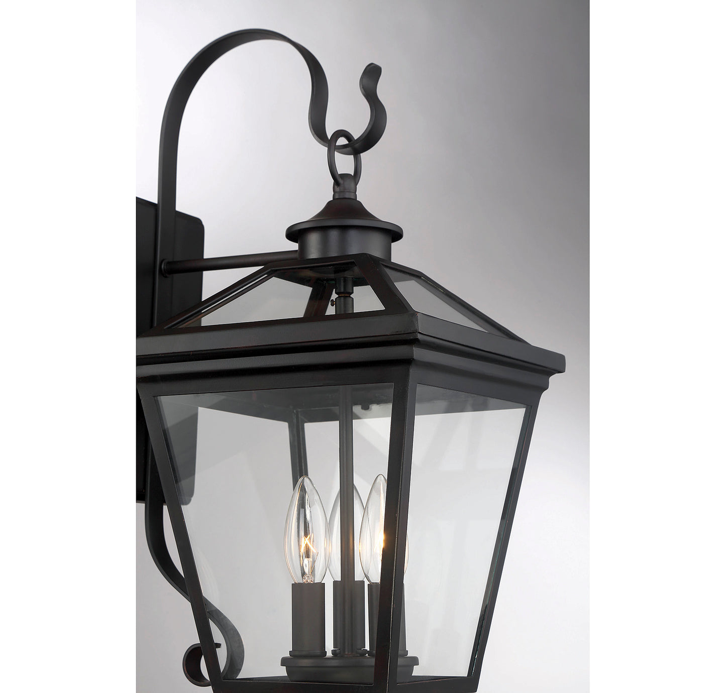 Ellijay 3-Light Outdoor Wall Lantern - English Bronze