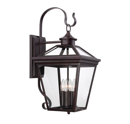 Savoy House Ellijay 4-Light Outdoor Wall Mount Lantern English Bronze