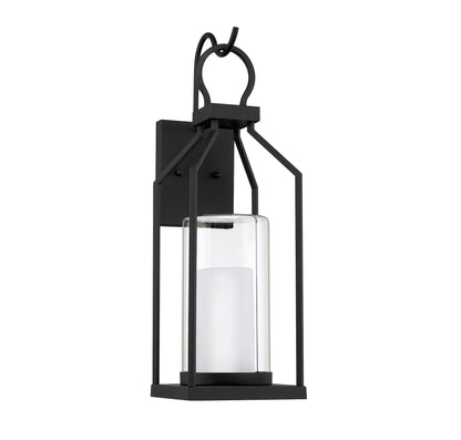 Hamilton 24-in Outdoor Wall Lantern in Matte Black