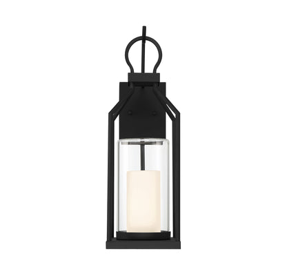 Hamilton 24-in Outdoor Wall Lantern in Matte Black