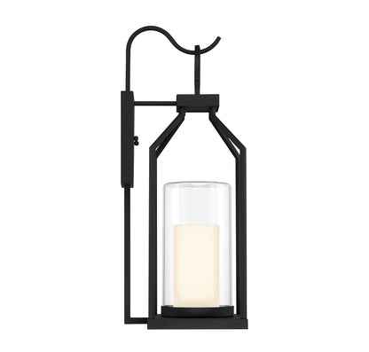 Hamilton 24-in Outdoor Wall Lantern in Matte Black