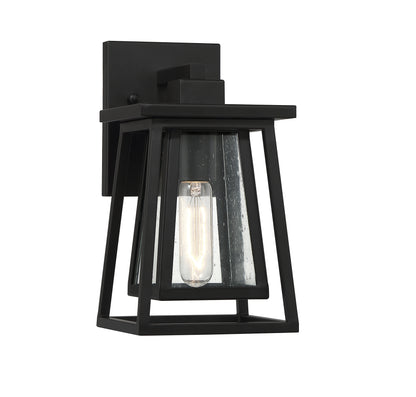 Denver 11-in Outdoor Wall Lantern in Matte Black
