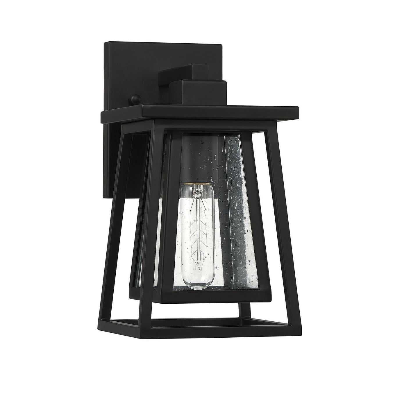 Denver 11-in Outdoor Wall Lantern in Matte Black