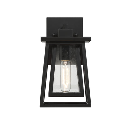 Denver 11-in Outdoor Wall Lantern in Matte Black