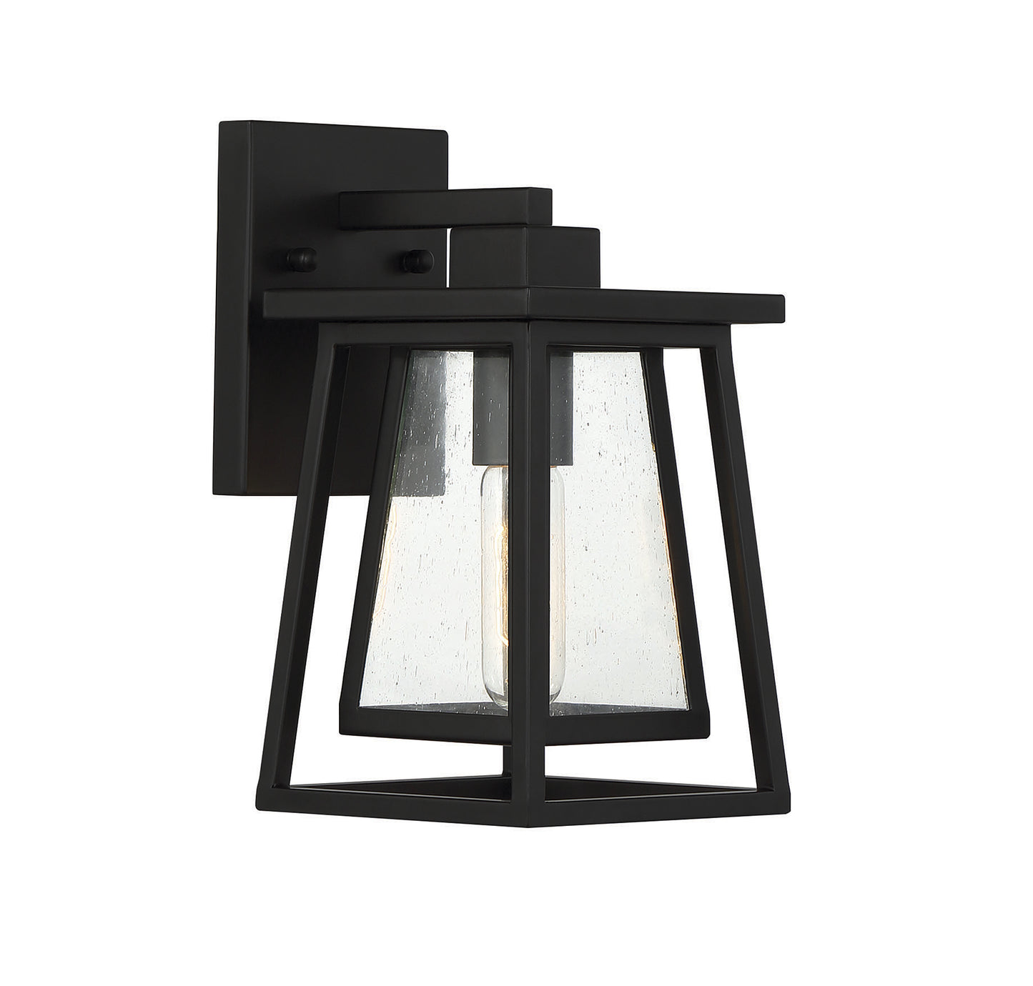 Denver 11-in Outdoor Wall Lantern in Matte Black