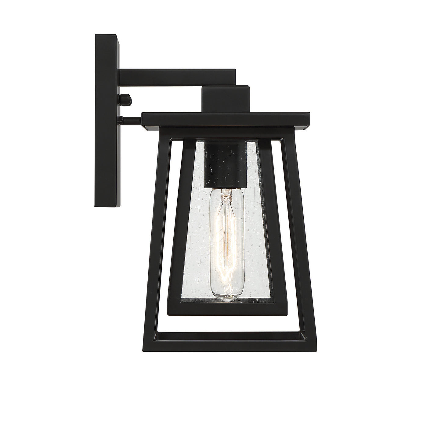 Denver 11-in Outdoor Wall Lantern in Matte Black