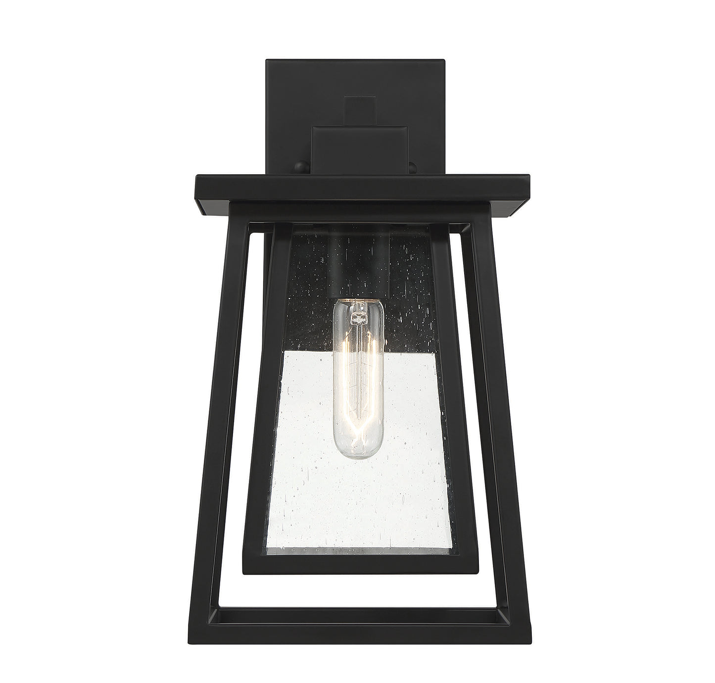 Denver 15-in Outdoor Wall Lantern in Matte Black
