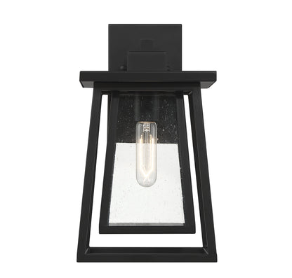 Denver 15-in Outdoor Wall Lantern in Matte Black