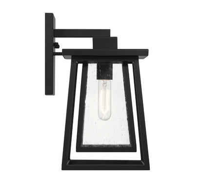 Denver 15-in Outdoor Wall Lantern in Matte Black