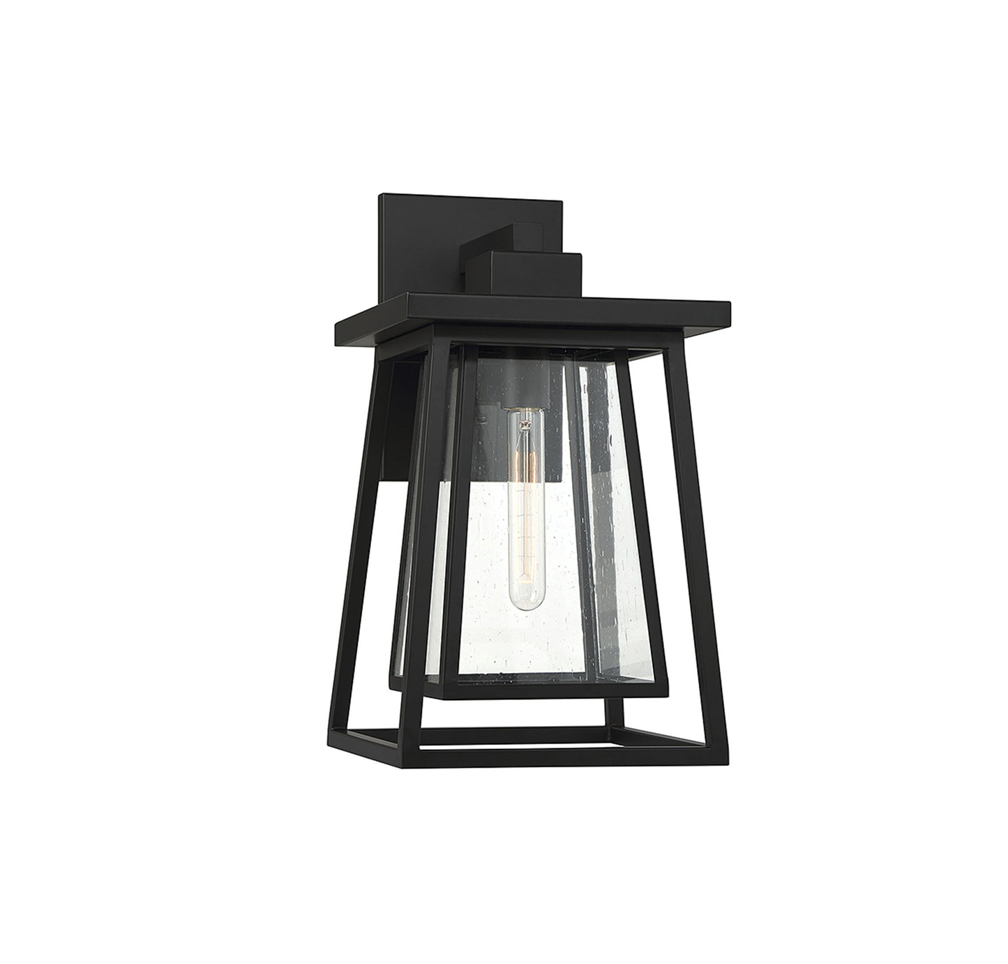 Denver 18-in Outdoor Wall Lantern in Matte Black