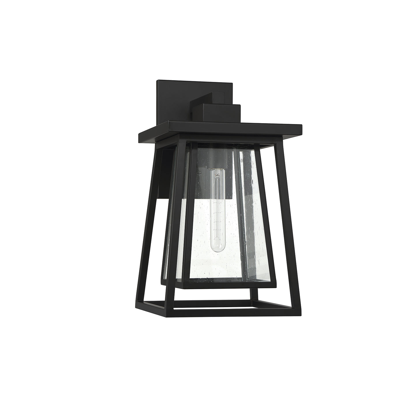 Denver 18-in Outdoor Wall Lantern in Matte Black