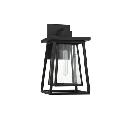 Denver 18-in Outdoor Wall Lantern in Matte Black