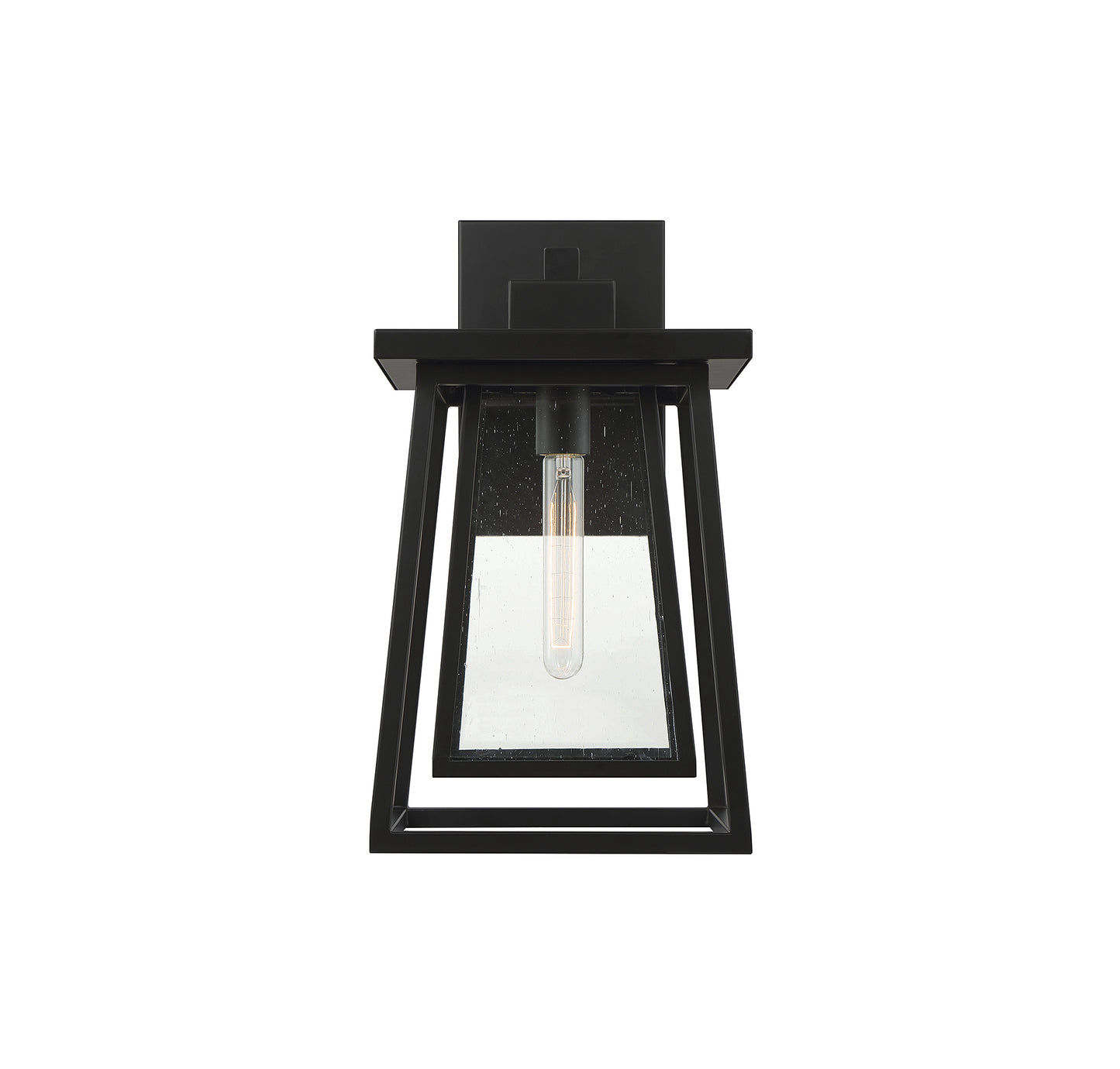 Denver 18-in Outdoor Wall Lantern in Matte Black