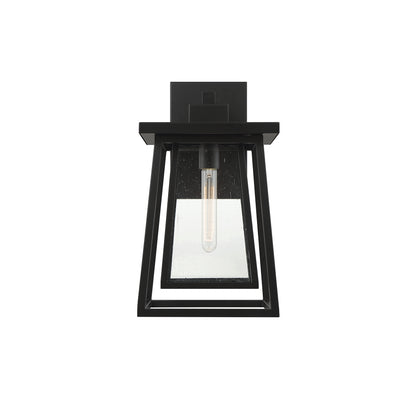 Denver 18-in Outdoor Wall Lantern in Matte Black