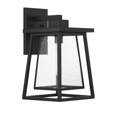 Denver 18-in Outdoor Wall Lantern in Matte Black