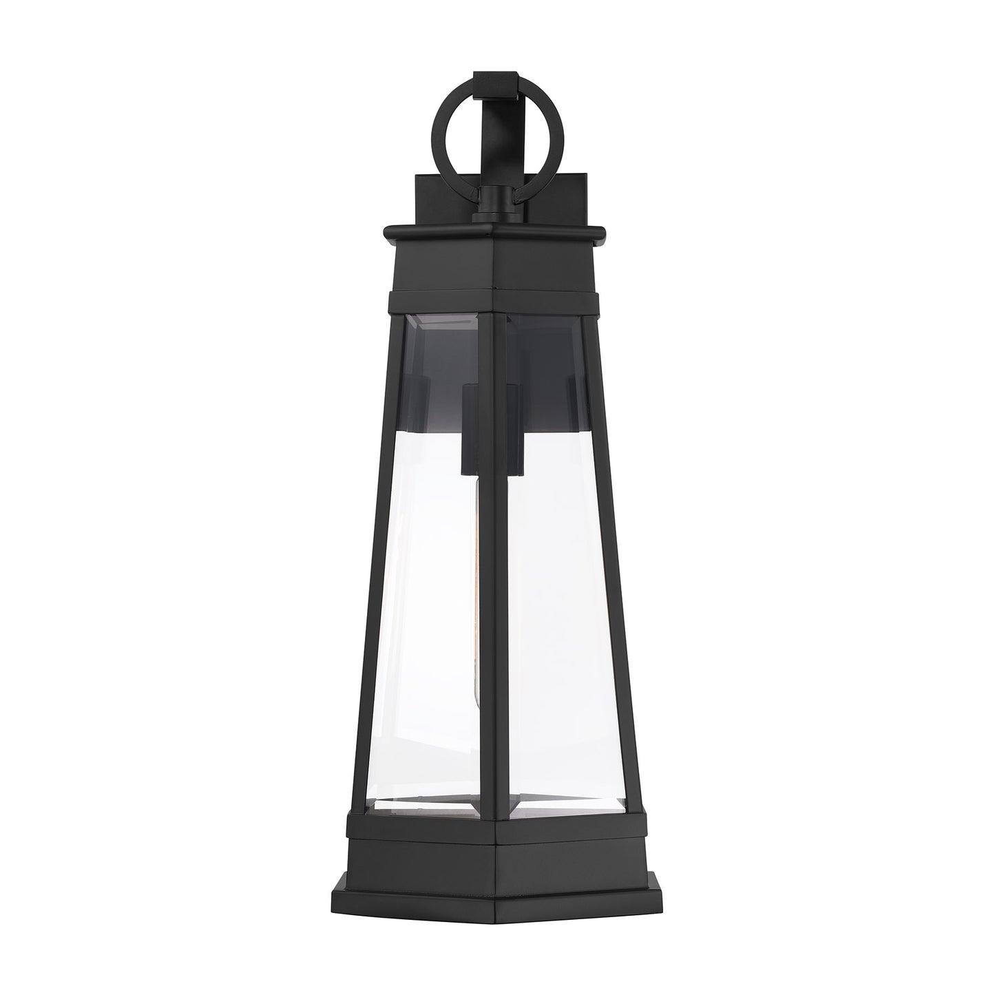 Payne 1-Light Outdoor Wall Lantern - Matte Black