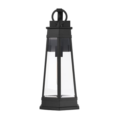 Payne 1-Light Outdoor Wall Lantern - Matte Black