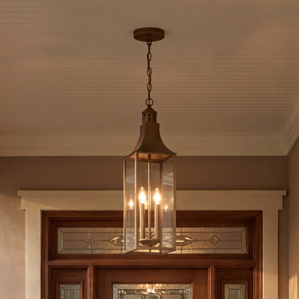 Savoy House Lancaster 2-Light Outdoor Hanging Lantern - Atlas Bronze