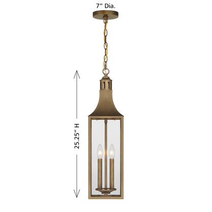 Savoy House Lancaster 2-Light Outdoor Hanging Lantern - alternate view