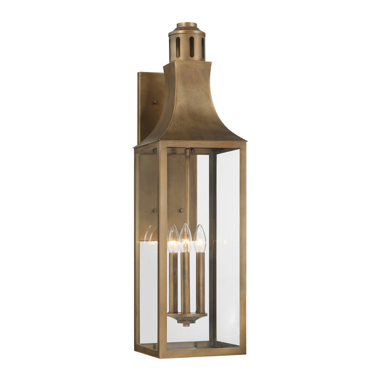 Savoy House Lancaster 3-Light Outdoor Wall Lantern - Atlas Bronze