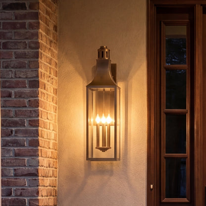 Savoy House Lancaster 3-Light Outdoor Wall Lantern - Atlas Bronze