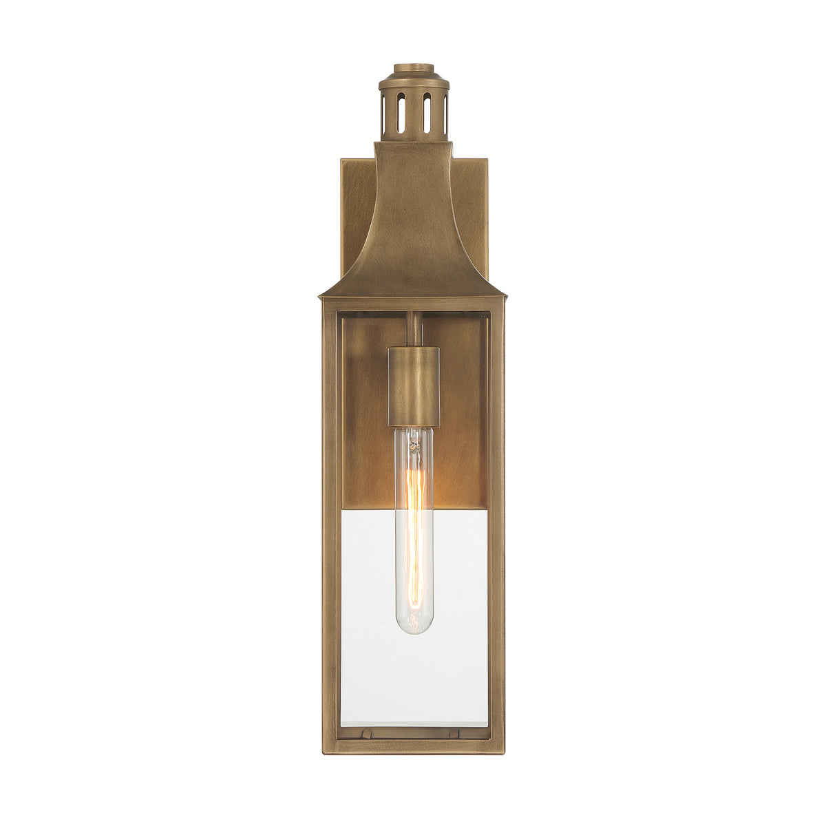 Lancaster 1-Light Outdoor Wall Lantern, 5.5"W