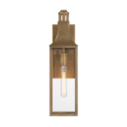 Lancaster 1-Light Outdoor Wall Lantern, 5.5"W