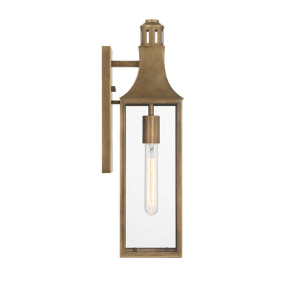 Lancaster 1-Light Outdoor Wall Lantern, 5.5"W