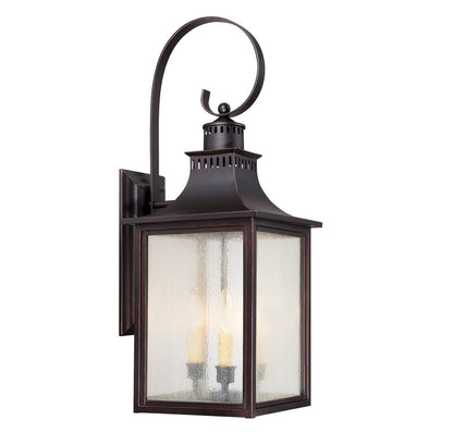Savoy House Monte Grande 3-Light Outdoor Wall Mount Lantern English Bronze