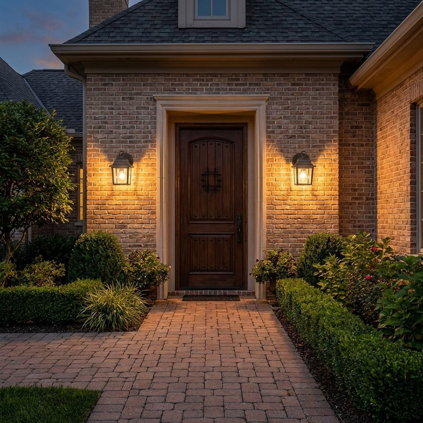 Exterior Collections 1-Light Outdoor Wall Lantern in Black