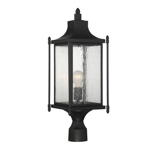 Savoy House Dunnmore Outdoor Post Lantern Black